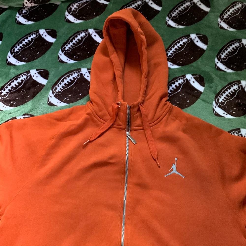 Jordan Hoodie | Medium Size | Hot Orange Color